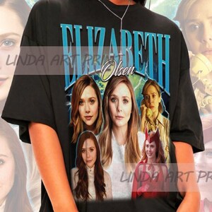 Retro Elizabeth Olsen Shirt -Elizabeth Olsen Tshirt,Elizabeth Olsen Gift,Elizabeth Olsen T-shirt,Elizabeth Olsen T shirt,Elizabeth Olsen Tee