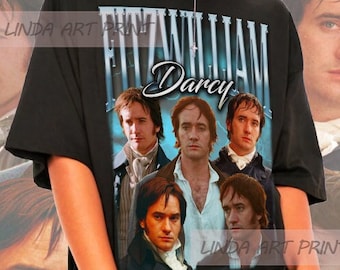 Retro Fitzwilliam Darcy Shirt - Fitzwilliam Darcy Tshirt,Fitzwilliam Darcy T shirt,Darcy T-shirt,Darcy Merch,Pride and Prejudice Shirt