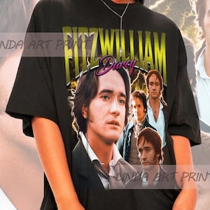 Retro Fitzwilliam Darcy Shirt - Fitzwilliam Darcy Tshirt,Fitzwilliam Darcy T shirt,Darcy T-shirt,Darcy Merch,Pride and Prejudice Shirt