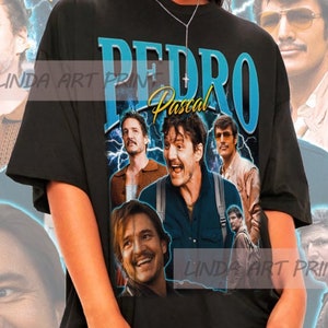 Retro Pedro Pascal Shirt - Pedro Pascal Crewneck,Pedro Pascal Sweatshirt,Pedro Pascal Hoodie,Pedro Pascal T Shirt,Pedro Pascal Sweater