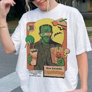 Frankenstein Shirt - Halloween Frankenstein Shirt,Frankenstein Tshirt,Halloween Shirt,Horror Shirt,Monster Shirt,Monster Love Shirt