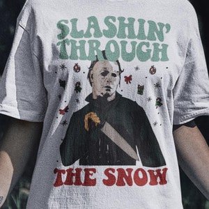 Retro Michael Myers Shirt-Slasher Movie Shirt,Halloween Horror Shirt,Retro Halloween Shirt,Retro Horror Shirt,Cult Movie Shirt,Horror Tshirt