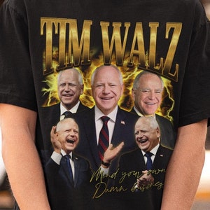 Tim Walz T Shirt - Voting Tshirt,Voting Gift,Kamala Harris 2024 Shirt,Elect Harris Walz Shirt,President Harris,Tim Walz Shirt,Harris Walz 24