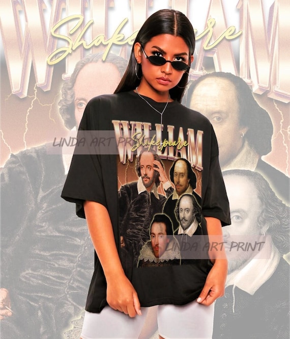 Retro William Shakespeare Shirt -William Shakespeare Crewneck,William Shakespeare T-shirt,William Shakespeare T shirt,Shakespeare Sweatshirt