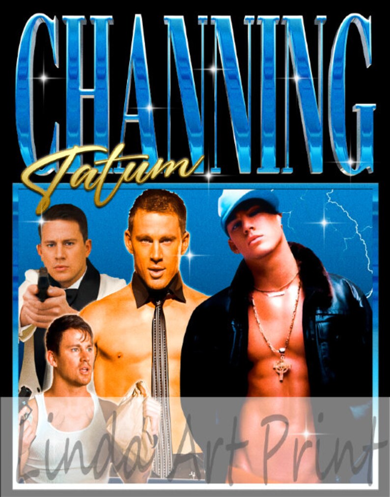 Retro Channing Tatum Shirt -channing Tatum Merch,channing Tatum ...