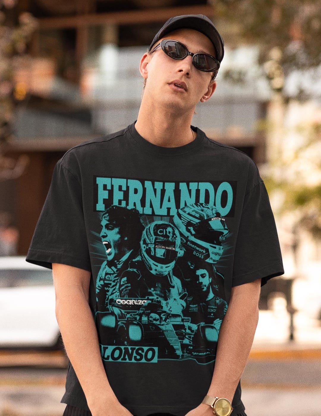 Retro Fernando Alonso T-shirt - Alonso Formula 1 Shirt,alonso