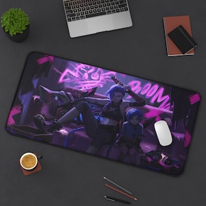 League Of Legends Arcane Mousepad Kollektion (6 Styles) | All Skins Schreibtischunterlage | Zocker Geschenk | Jinx Mousepad | Muttertagsgeschenk