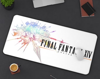 Final Fantasy XIV Online Mousepad #5 | FFXIV Endwalker Desk Mat | Anime Mousepad | Gift For Gamer | Mothers Day Gift | FFXIV Emmet Mouse Pad