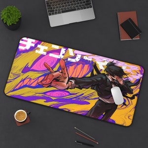 Chainsaw Man Power Mouse Pad Gaming Mouse Pad – Anime Town Creations