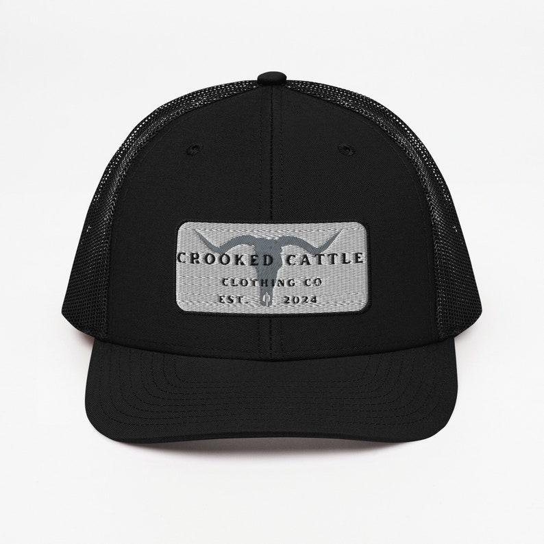 Crooked Cattle Co Richardson 112 Snapback, Trucker Hat, Vintage Brands ...