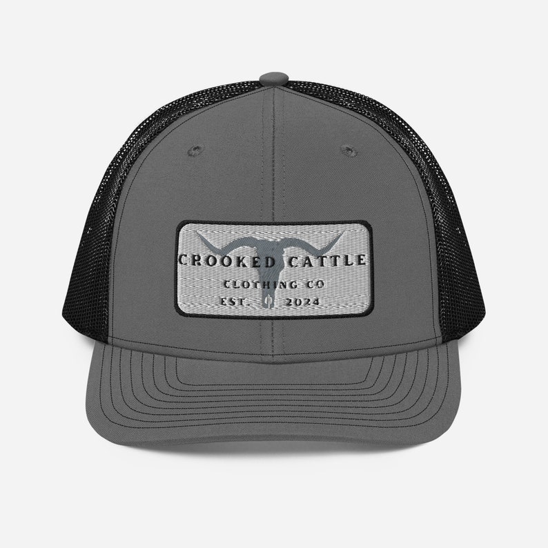 Crooked Cattle Co Richardson 112 Snapback, Trucker Hat, Vintage Brands ...