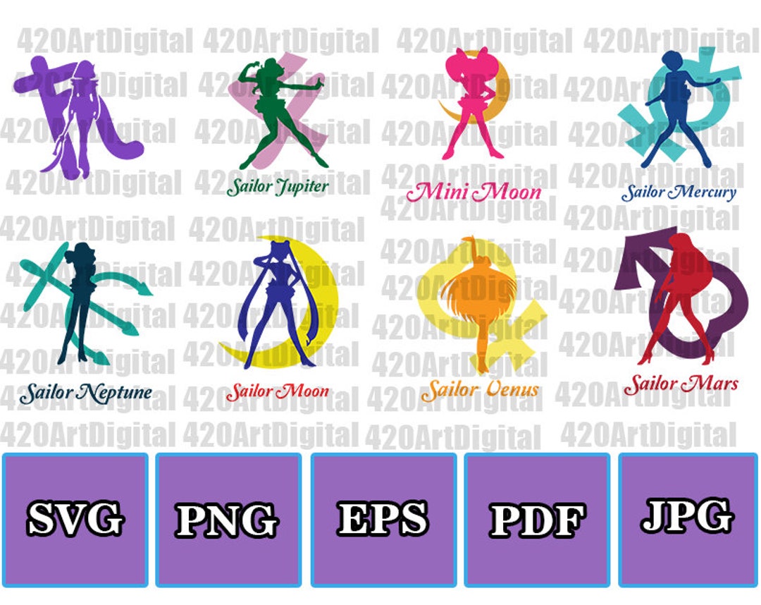 Anime Svg Anime Vector Anime Cutfile Anime Clipart Anime - Etsy España