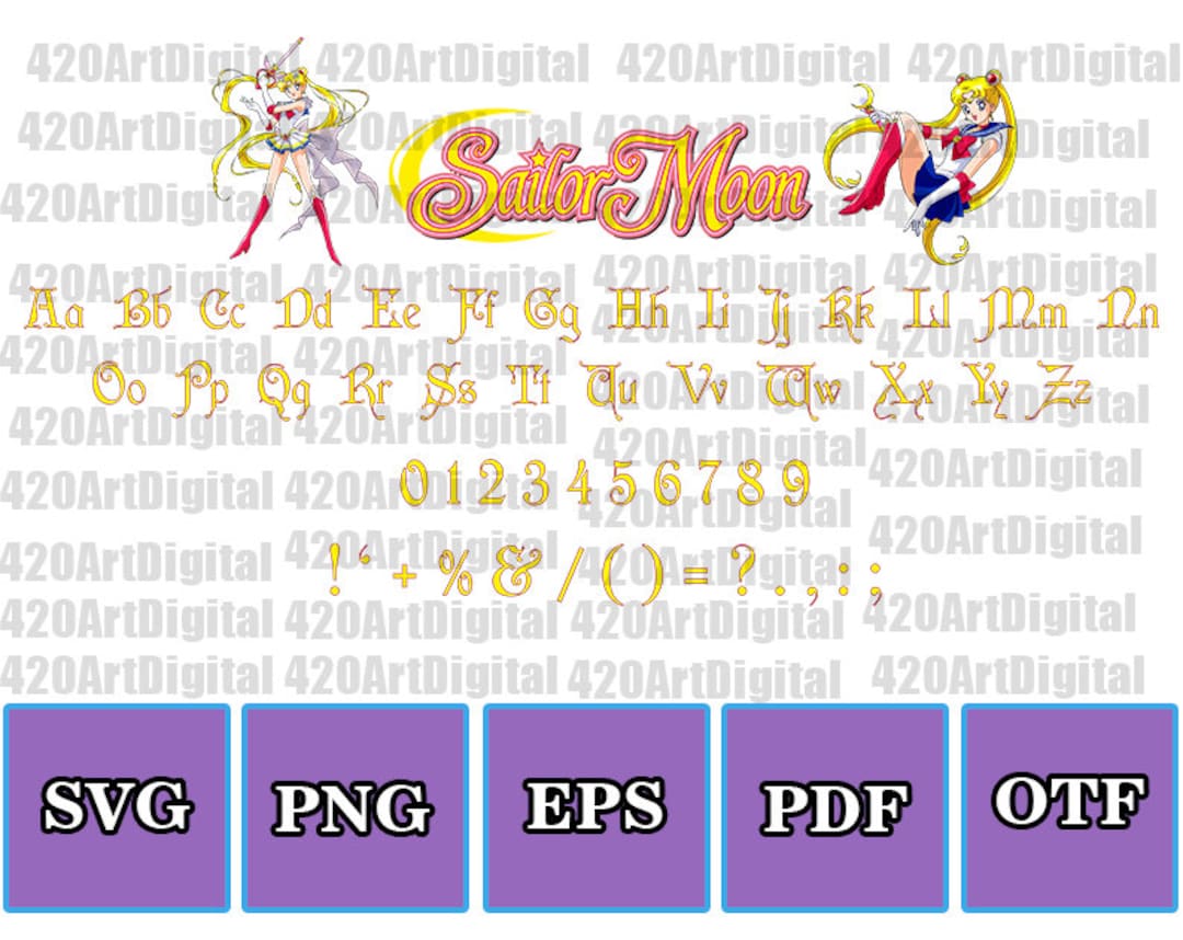 Anime Font Anime Alphabet Anime Svg Anime Vector Anime - Etsy Canada