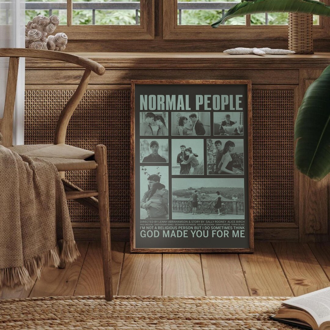Normal Person Posters Normal People Movie Poster Digital Prints, Vintage Movie Wall Art ...