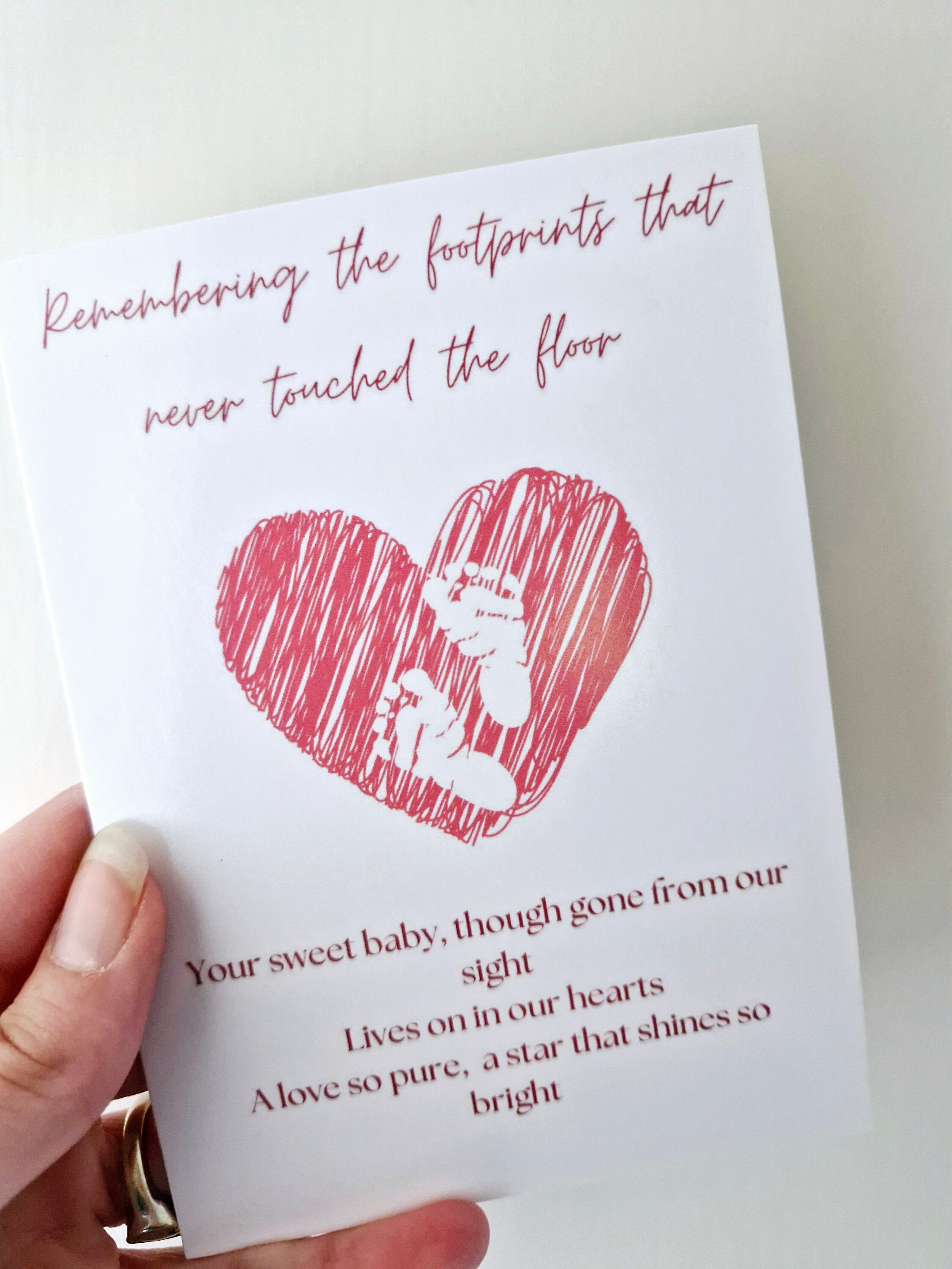 Remembering Your Sweet Baby Sympathy Card Remembering Your Sweet Baby Sympathy Card