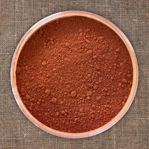 Oxy Red - Natural Soil Mineral Pigment, Watercolor Making DIY, Pure Pigments Ochres, Colormaking Earth Tones
