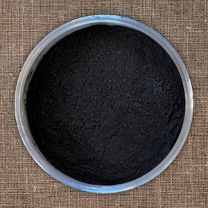 Pigmento mineral natural negro indio, acuarelas caseras, pigmentos ocres puros, colores tierra