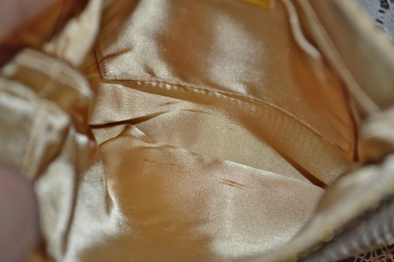 90's Gold Metal Mesh Disco Shoulder Bag Valerie S… - image 2