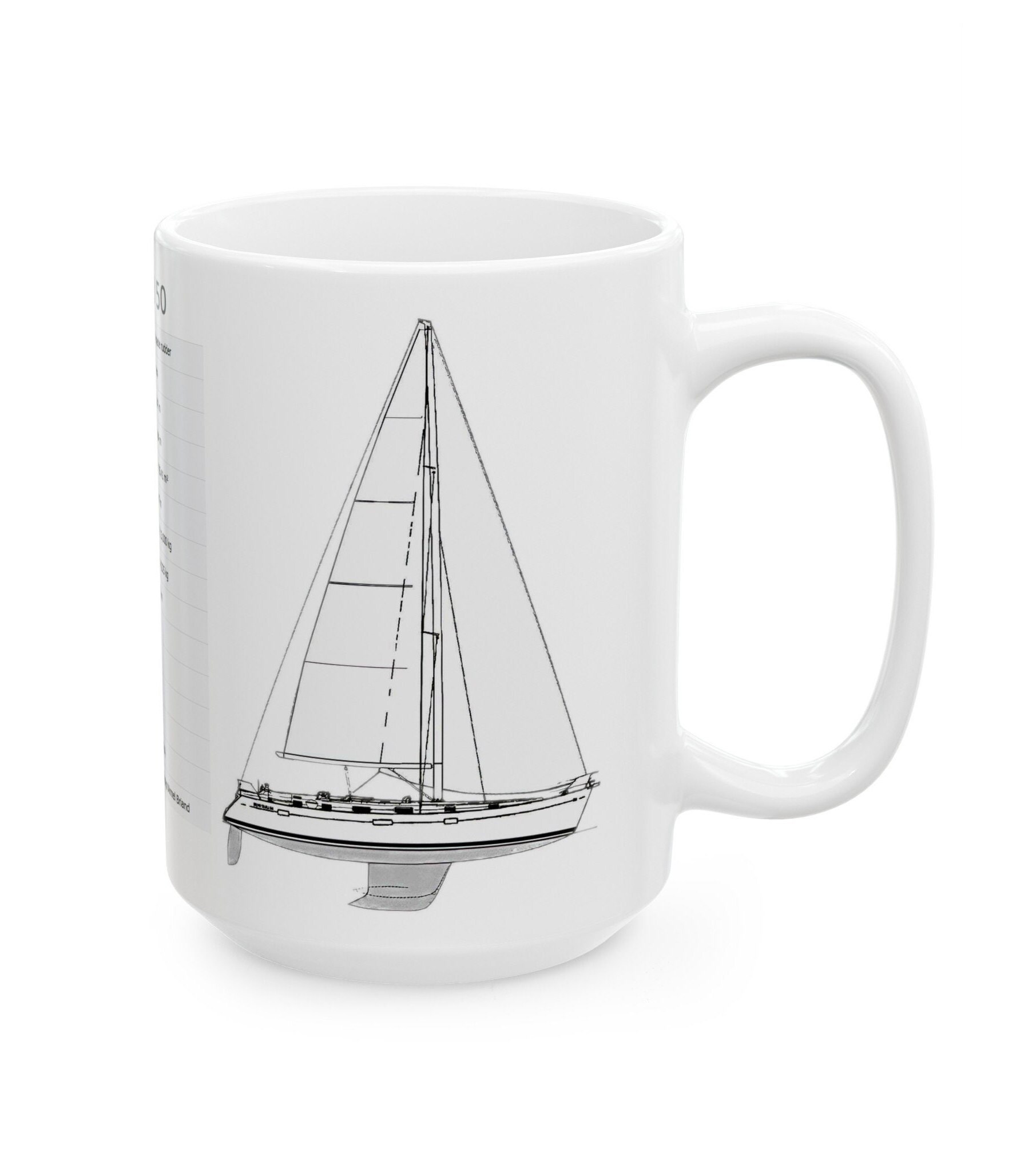 Western Fairliner Boats Mug 11oz by Retro Boater Western Fairliner Boats Mug 11oz by Retro Boater