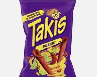 Takis (Fuego) 180g mexikanische Chips mit leckerem Chill und Limette.