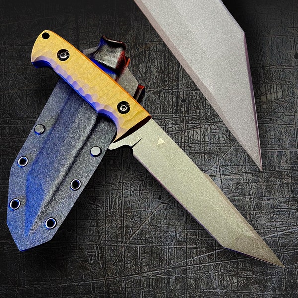 Air-TT27 / AirKnife  ( Handmade Knife VIP Model Sleipner Steel )