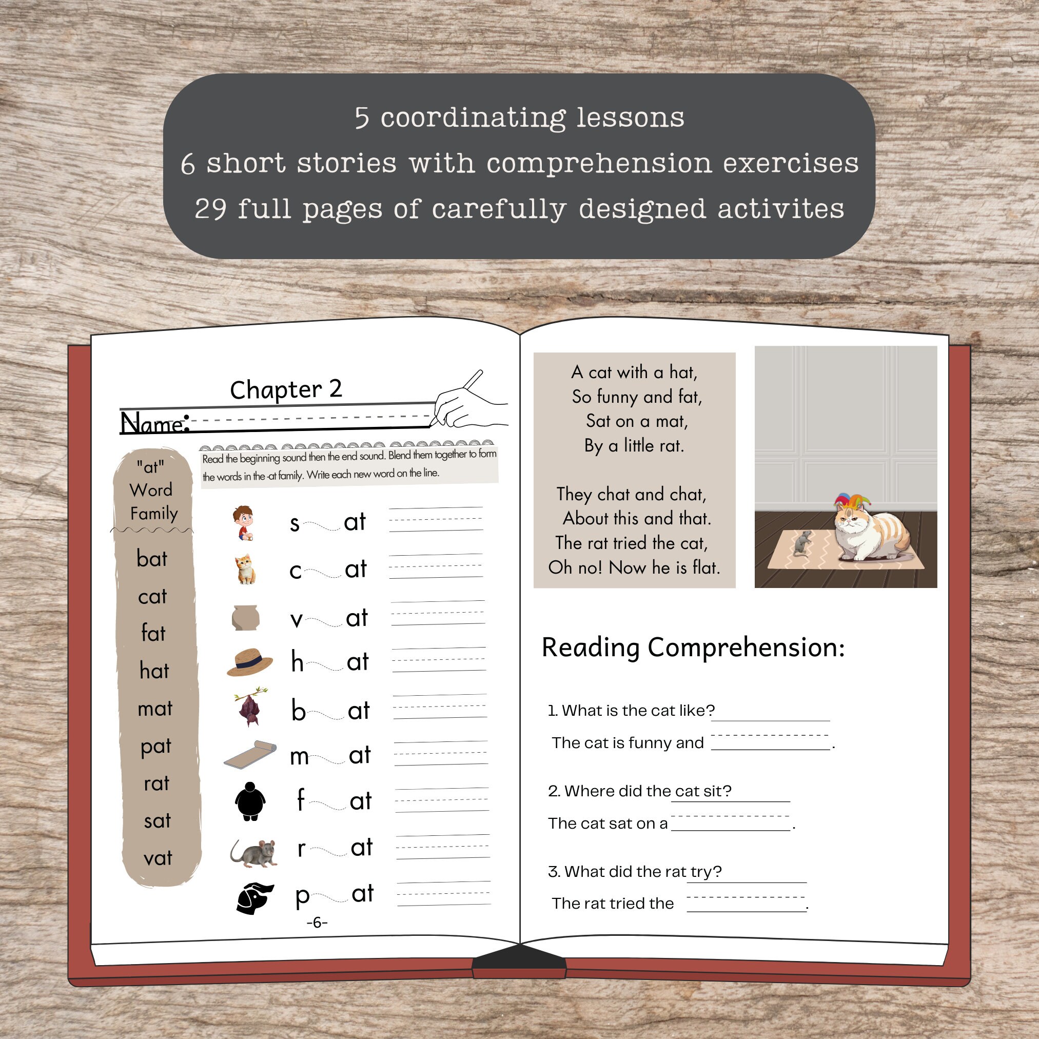 Teach Beginning Reader Easily -integrated Reading, Writing & Phonics ...