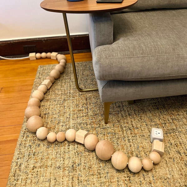 Hardwood Sphere and Block Extension Cord