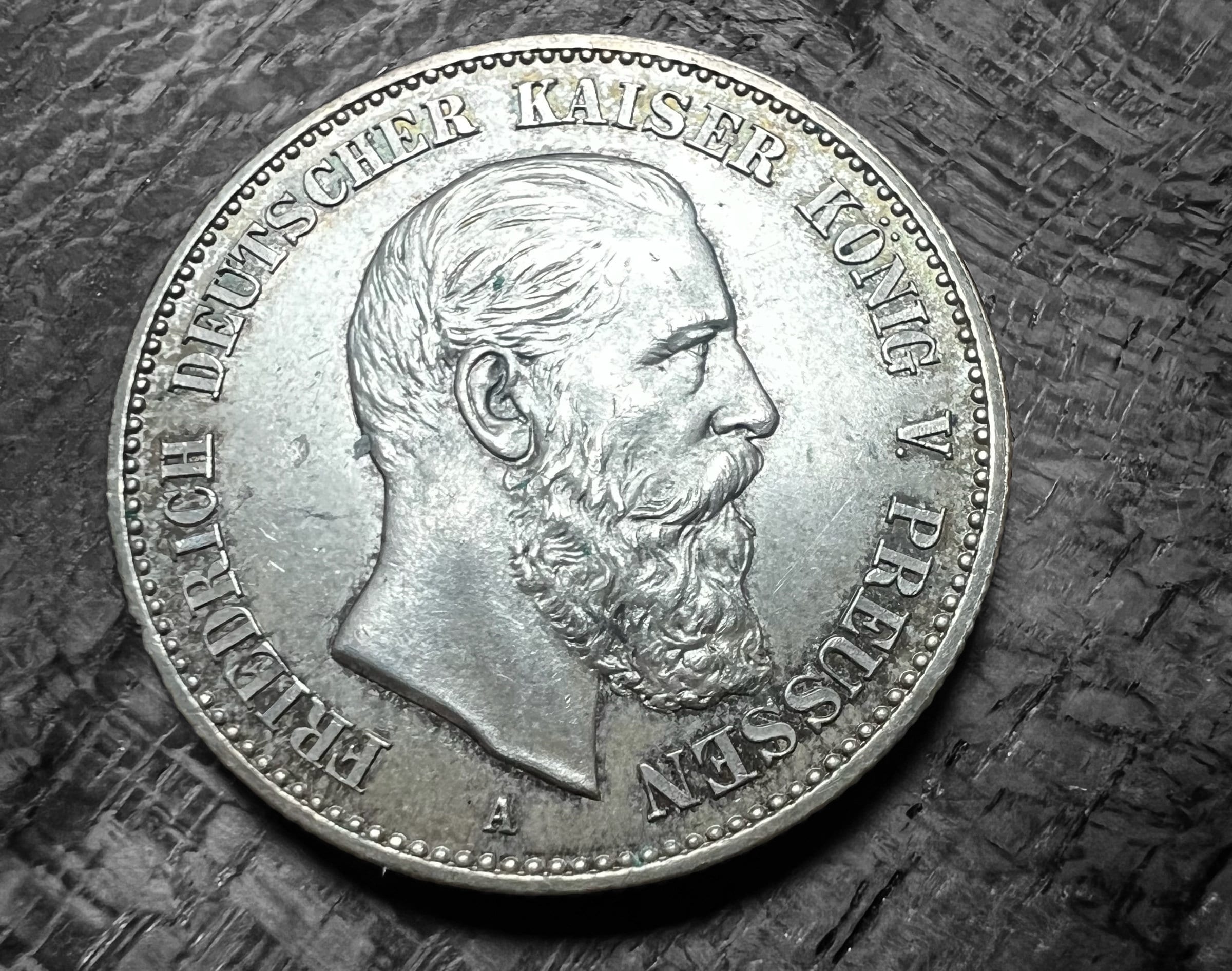 ツヴァイ マーク 1888 A - ドイツ - 銀貨 - フリードリヒ 3 世