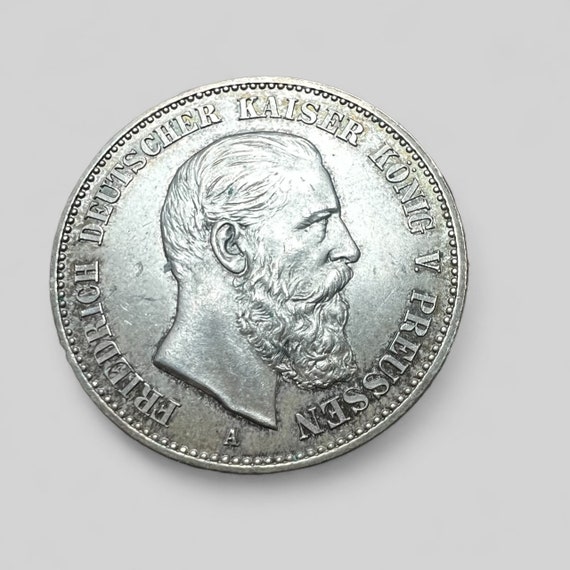 ツヴァイ マーク 1888 A - ドイツ - 銀貨 - フリードリヒ 3 世