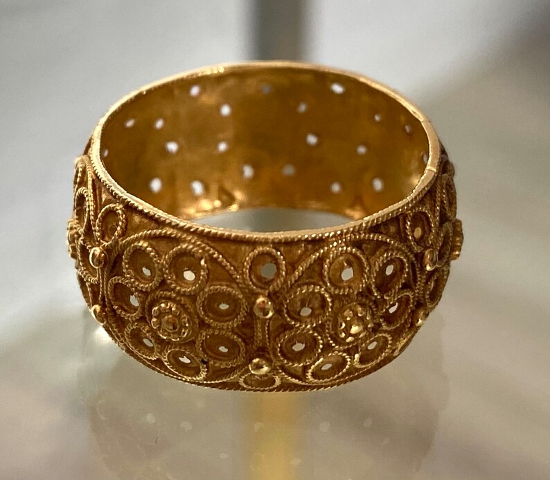 Antique Gold Ring - 18th Century - Wedding Ring - 18 Carat - Etsy