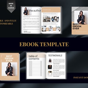 Small Business Canva Ebook Template | Lead Magnet Template | Digital Ebook Template | Canva Ebook| Ebook Template | Digital Canva Ebook