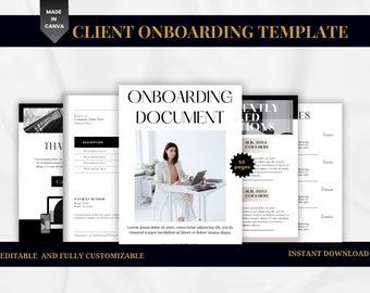 Client Welcome Packet Template | Welcome Packet | New Hire Packet | Client Welcome Kit | New Hire Checklist | Virtual Assistant
