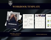 Canva Workbook Template | Build a Workbook| Digital Workbook Template | Ebook Creation| Ebook Design| Create a Workbook for Small businesses