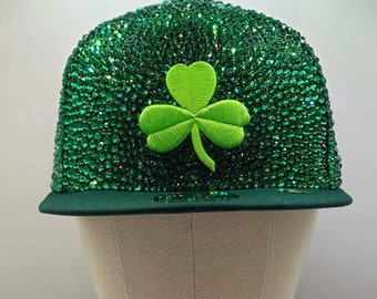 Boston Celtics Rhinestone Hat (Premium)