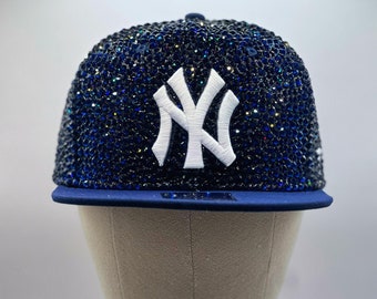 New York Yankees Rhinestone Hat (Premium)