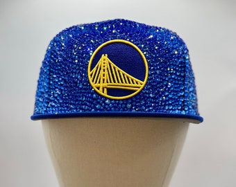 Golden State Warriors Rhinestone Hat (Premium)