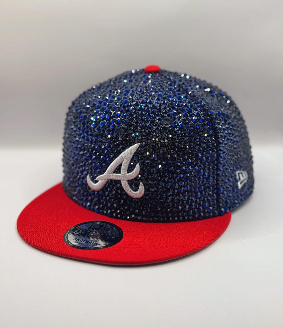 Atlanta Braves Rhinestone Hat (premium) - Etsy