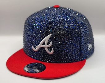 Atlanta Braves Rhinestone Hat (Premium)
