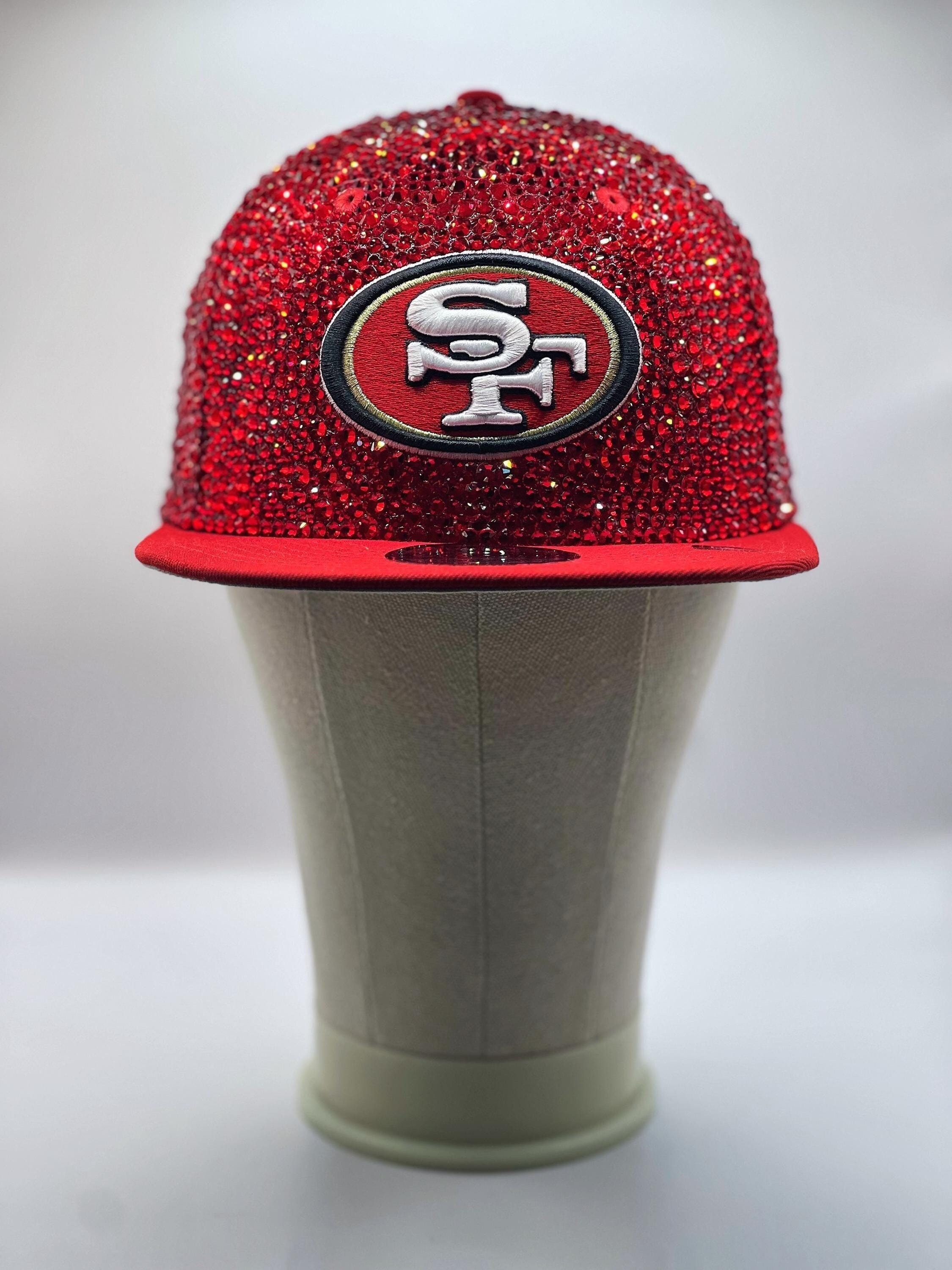 San Francisco 49ers Rhinestone Hat (premium) - Etsy display picture 2