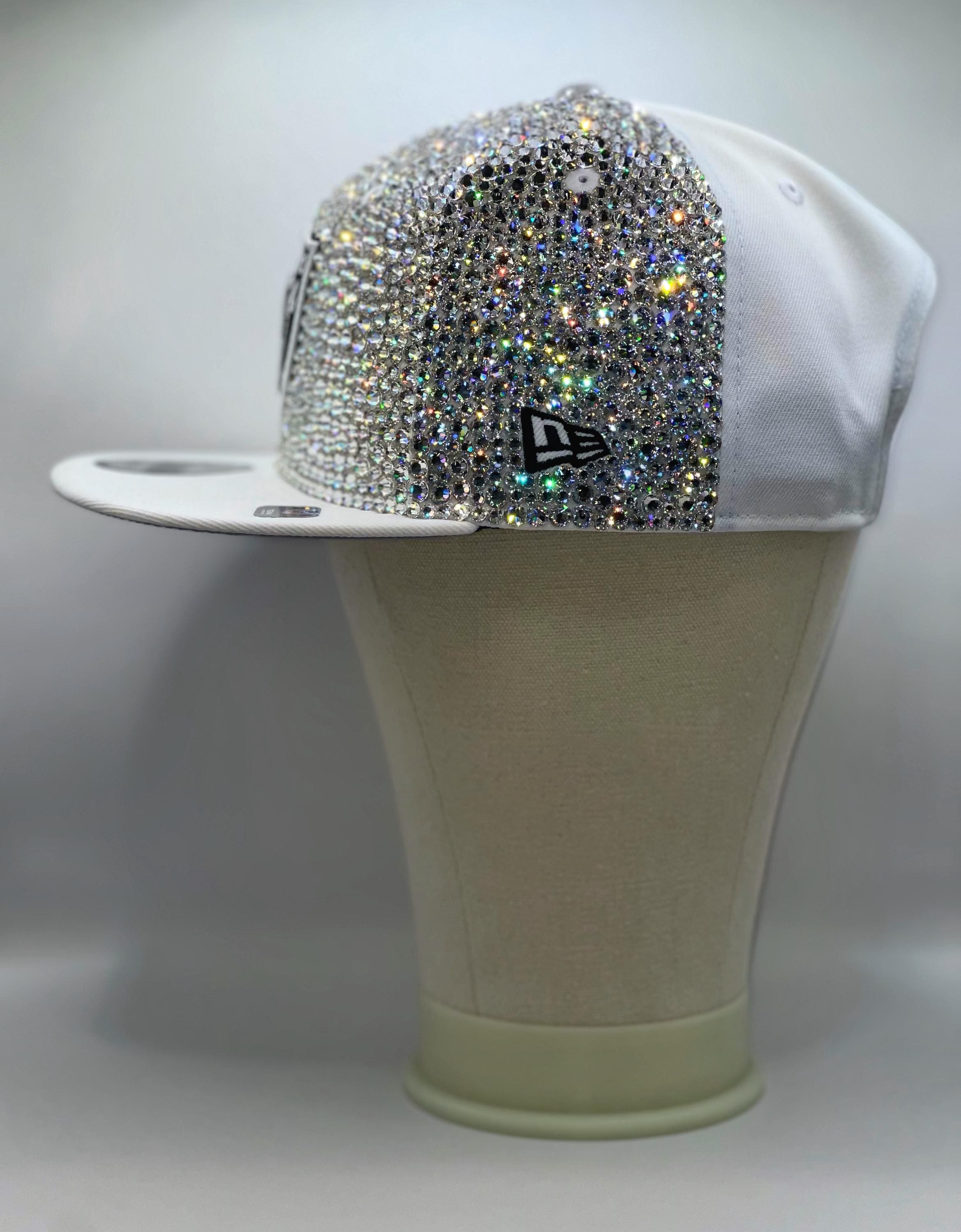 Las Vegas Raiders Rhinestone Hat (premium) - Etsy display picture 3
