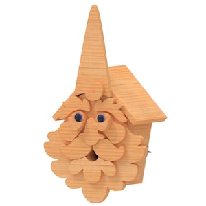 The Wizard DIY birdhouse plans - CNC Router DXF, Birdhouse plans, Modern birdhouse, Wooden Birdhouse, Birdhouse outdoor, Unique Birdhouse