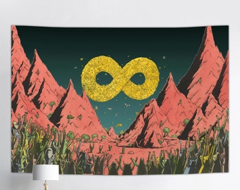 Dance Gavin dance Wall Hanging with Artistic Natural Home Decoration for Bedroom Living Room Dormitory Decor Mothership cover