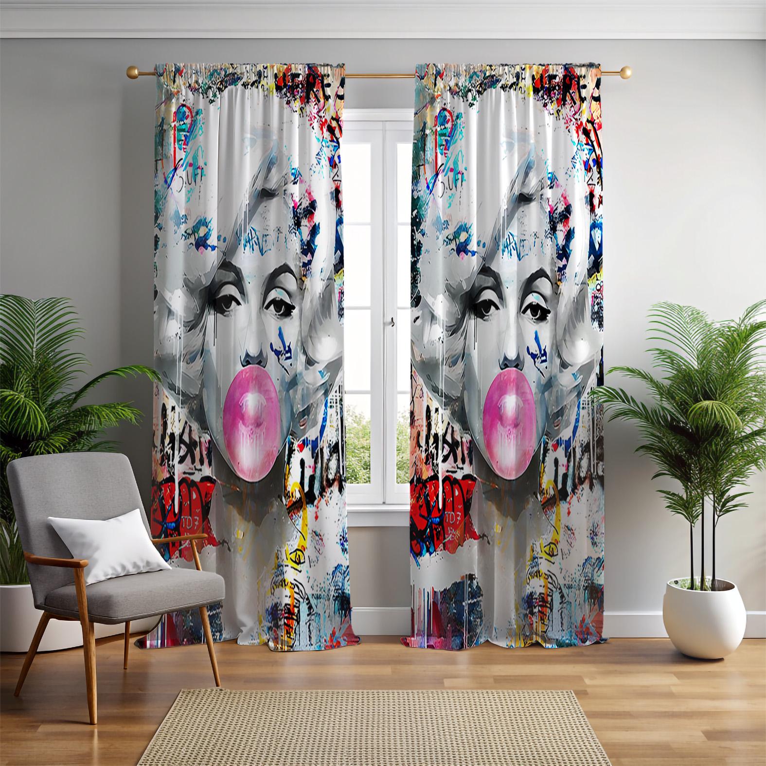 Marilyn Curtains - Etsy