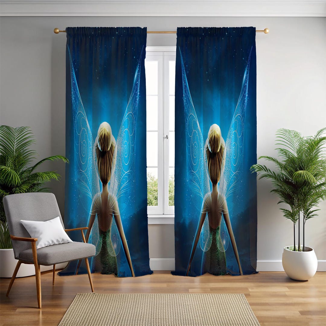 Magical Fairy Drapes, Pixie Wings Curtain, Enchanted Drapes, Fantasy ...