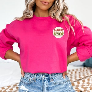 Farmers Keep America Going Pullover | Support Local | Family Farms | Farmers | Crewneck Sweatshirt