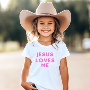 Jesus Loves Me Tee | Loved By Him | Jesus | Christ | Christian | Infant Tee | Toddler Tee