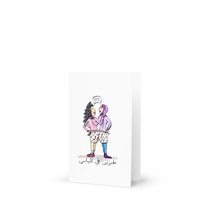 Teezayn Fi Le Bas - في لباس - Carte de voeux arabe drôle, carte pour les meilleurs amis, meilleure amie, phrase arabe, humour phrase de blague de carte d'anniversaire