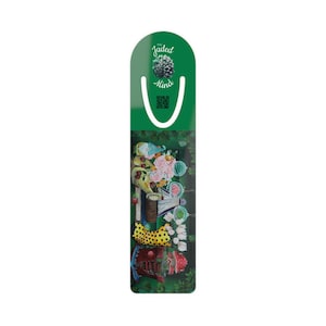 Whimsical Garden Bookmark: Lightweight Aluminum with Vibrant Colors
