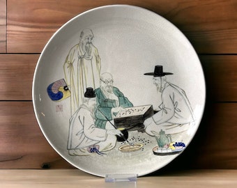 Daehan China co - Korea - Porcelain plate - Dish - Vintage - 20th century