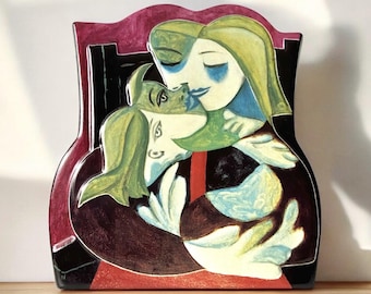 Goebel Picasso - Vase - Artis Orbis - Vintage - German - Porcelain - Vase